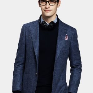 Veste Palermo Bleue Mélange