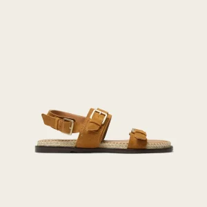 Espadrilles Lozi - Suède ambre