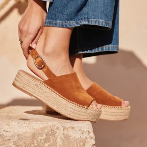 Espadrilles Maya - Suède ambre