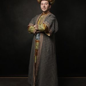 Prince ottoman vert